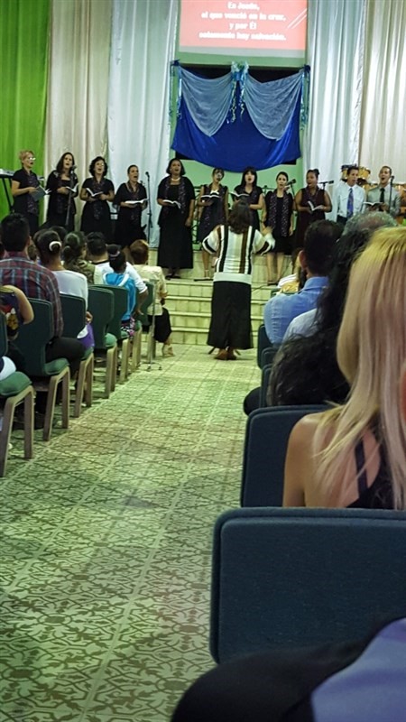 Christmas Concert at cousin Sylvia's Baptist Church