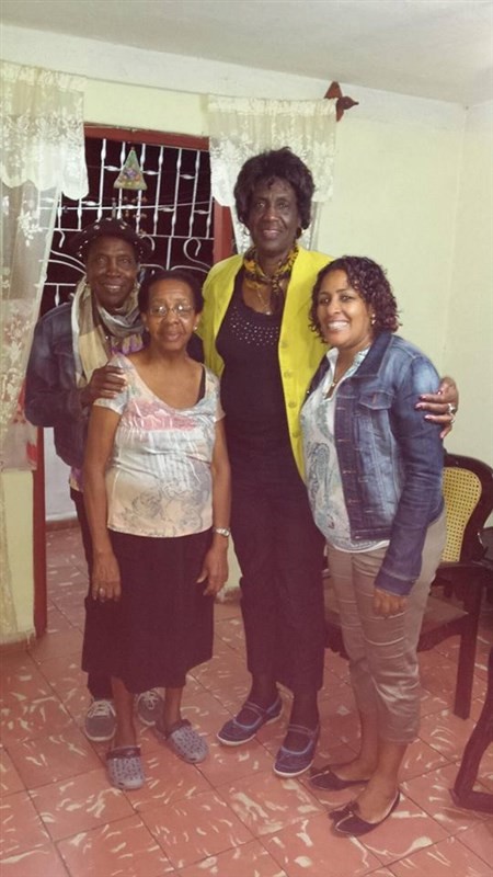 Cousin Silvia, my sister, daughter, and her grand-daughter