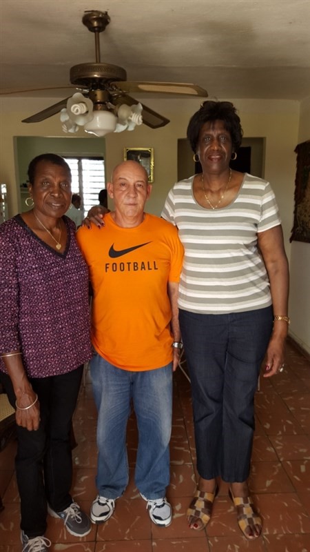 Our first  morning with Luis